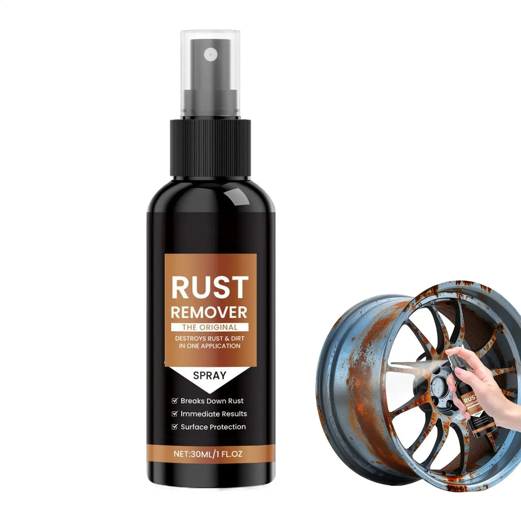 Household Rust Cleaner For Metal Rust Dissolver For Metal Effective Concentrated 1 Fl.oz /30ml Fast-Acting Long-Lasting Cleaner Qme