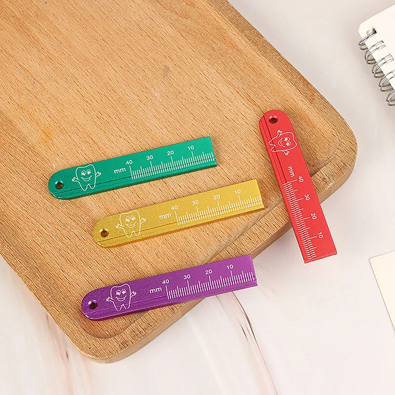 Aluminium Dental Endo Rulers Span Measure Scale Endodontic Finger Qme
