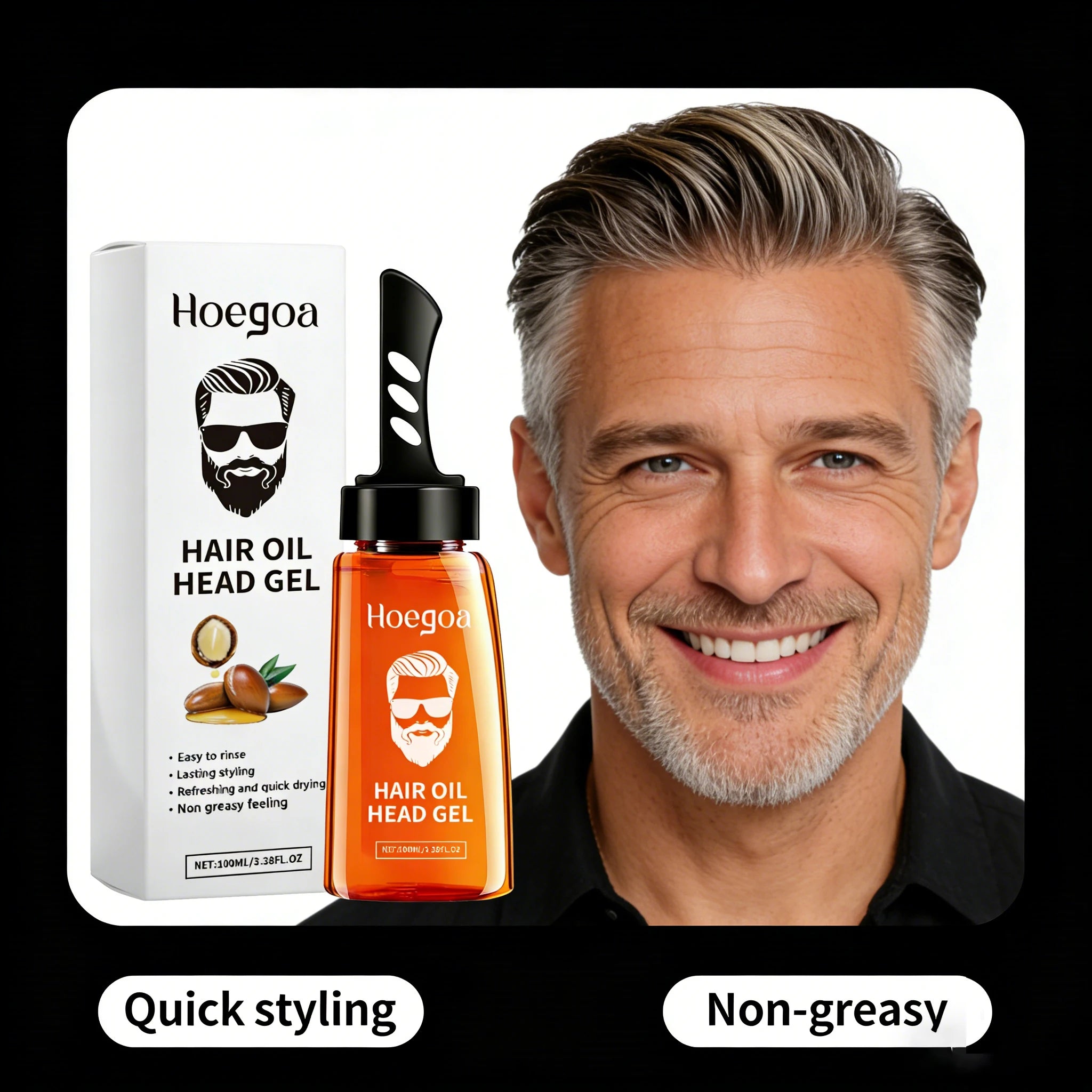 Hair Styling Wax Gel Volumizing Hair Long-Lasting Fluffy Hair Fashion Holding Finishing Professional Men Hair Oil Styling Tools Qme
