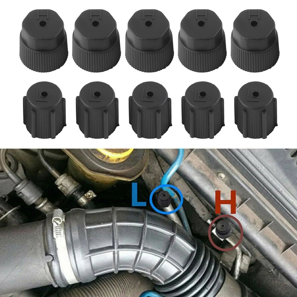 Air Conditioning Service A/C Repair Refrigerant Charging Port Cover Auto Accessory AC Charging Port Qme