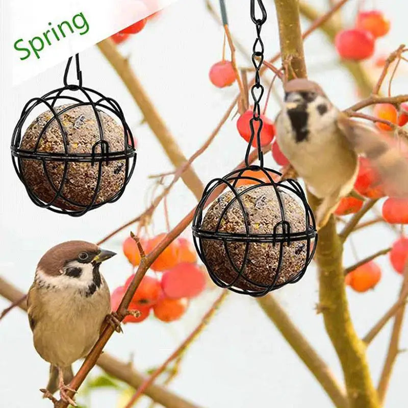 Bird Feeder Hanging Chain Squirrel Proof Outdoor Garden Birds Qme