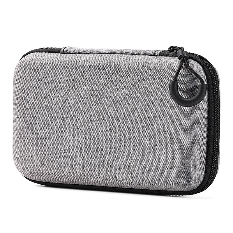 Portable Shockproof Headphone Case Earphone Bag Headset Storage Hard Qme one size A