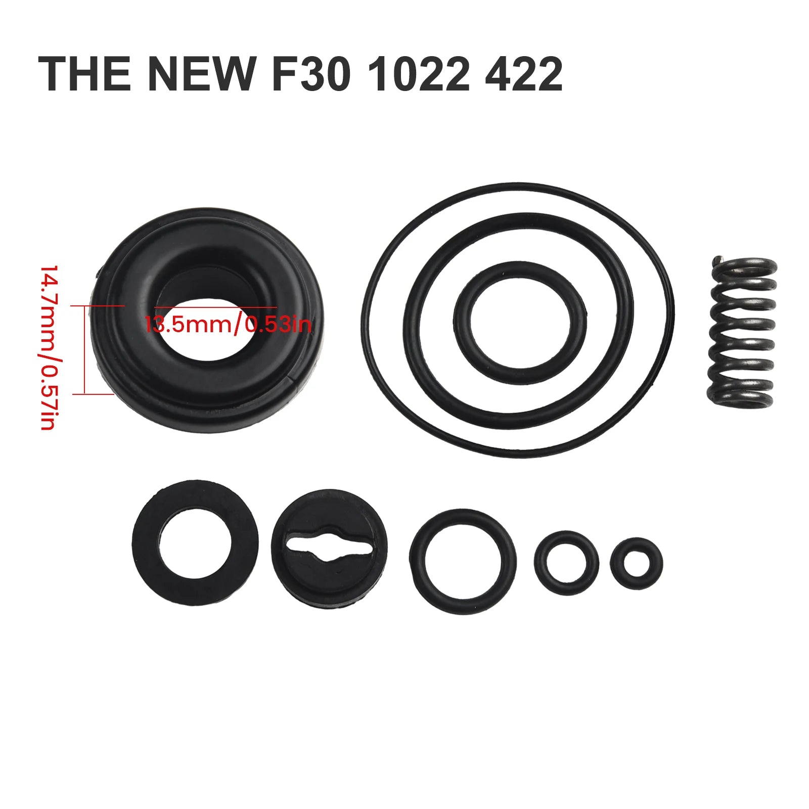 Pneumatic Nailer Air Nailer High Quality Accessory Pneumatic Nailers Rubber/Metal F30/422/1013/625/T50/ST64/N851 Qme A