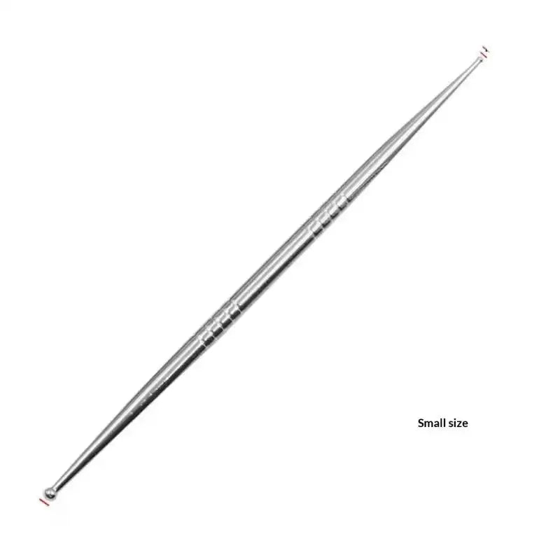 1 Acupuncture Double Head Face Ear Massage Tool Steel Acupressure Pen Qme S B
