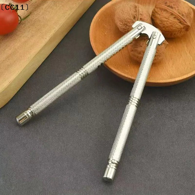 Walnut Cracker Stainless Steel Quick Crack Nut Easy Grip Heavy Duty Qme