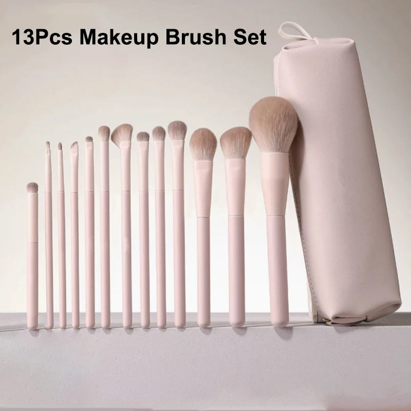 Beginner Makeup Brush 7- Foundation Concealer Eyeshadow Cosmetic Qme