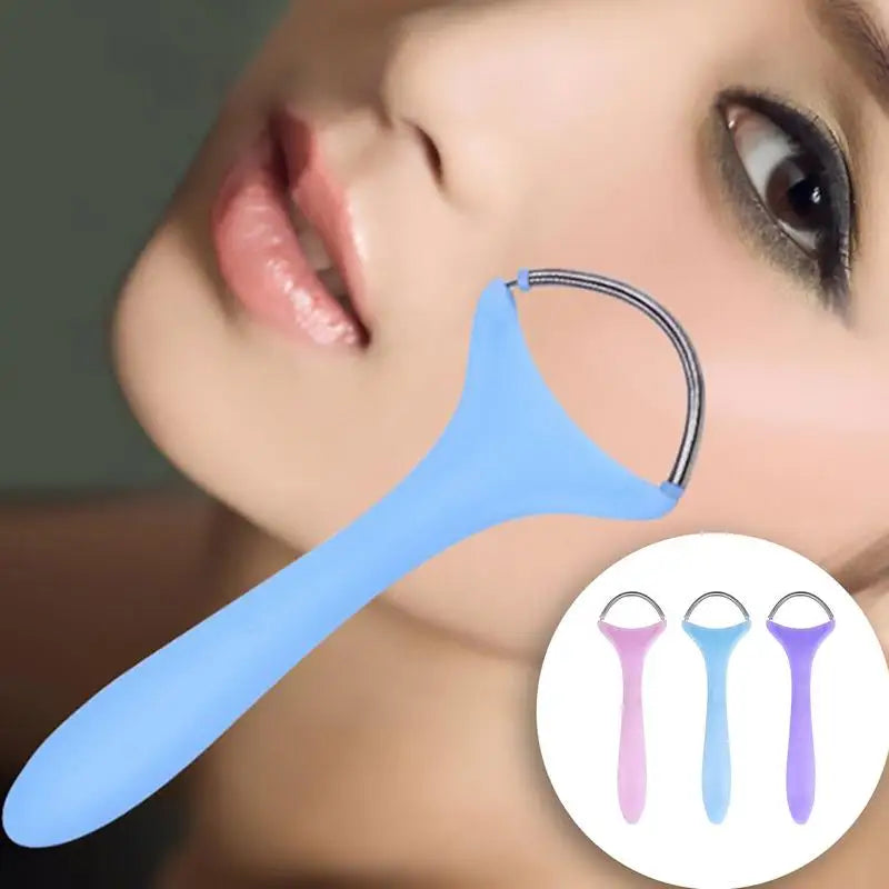 Face Hair Remover Facial Epilator Tool Spring Chin Epilator Tool Spring Threaded Hair Removal Device For Lip Neck Eyebrow Nose Qme