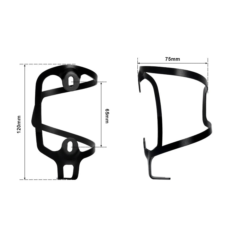 Lightweight Bike Bottle Holder Aluminium Alloy Water Cage Cup Bracket Qme