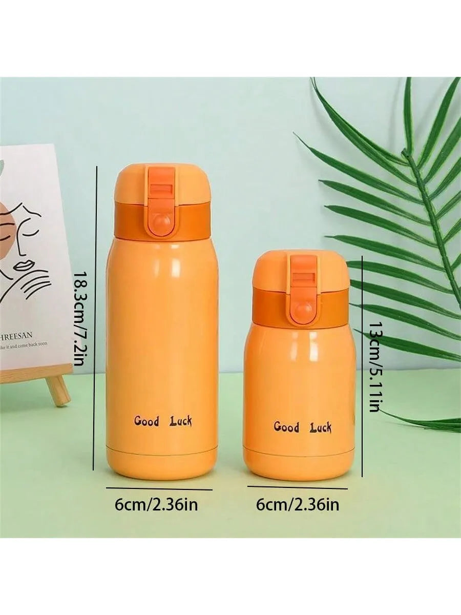 Lucky Vacuum Cup Stainless Steel Bottle Coffee Travel Insulation Qme