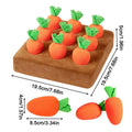 new Snuffle Mat For Dogs Enrichment Interactive Toys Pet Carrot Puzzle Toy Dog Activity Mat For Boredom Relief Foraging Training Qme as shown
