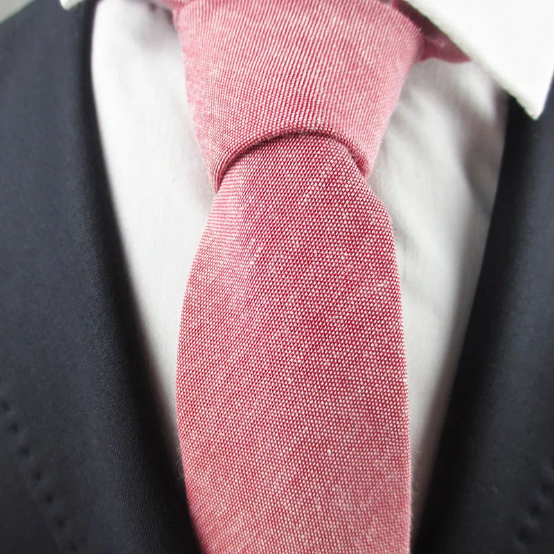 Fashion Mens Necktie Solid Wool Ties Jacquard Woven Ascot Navy Blue Qme COLOR6