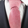 Fashion Mens Necktie Solid Wool Ties Jacquard Woven Ascot Navy Blue Qme COLOR6