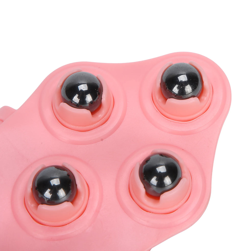 Body Massager Slimming Roller Ball Massager Portable Roller Ball Massage Glove Muscle Relax Slimming Magnetic Bead Body Massager Qme