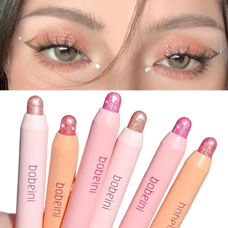 Lazy Eyeshadow Pen Single-ended Highlighter Pearlescent Shimmer Help Qme
