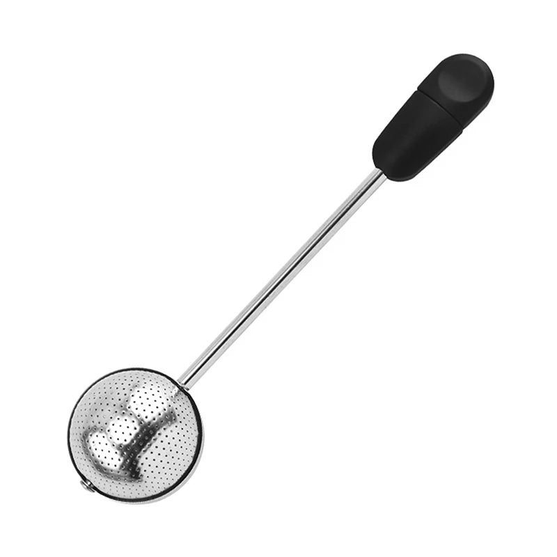Tea Ball Strainer Filter Mesh Coffee Grounds Portable Outdoor 304 Qme A