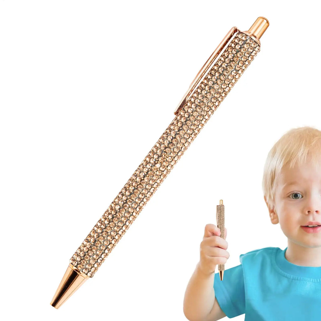 1pc Fancy Pen For Women Ballpoint Rhinestone Pens Bedazzled Wedding Bridal Writing Pen For Christmas Bridesmaid Notes Taking Qme
