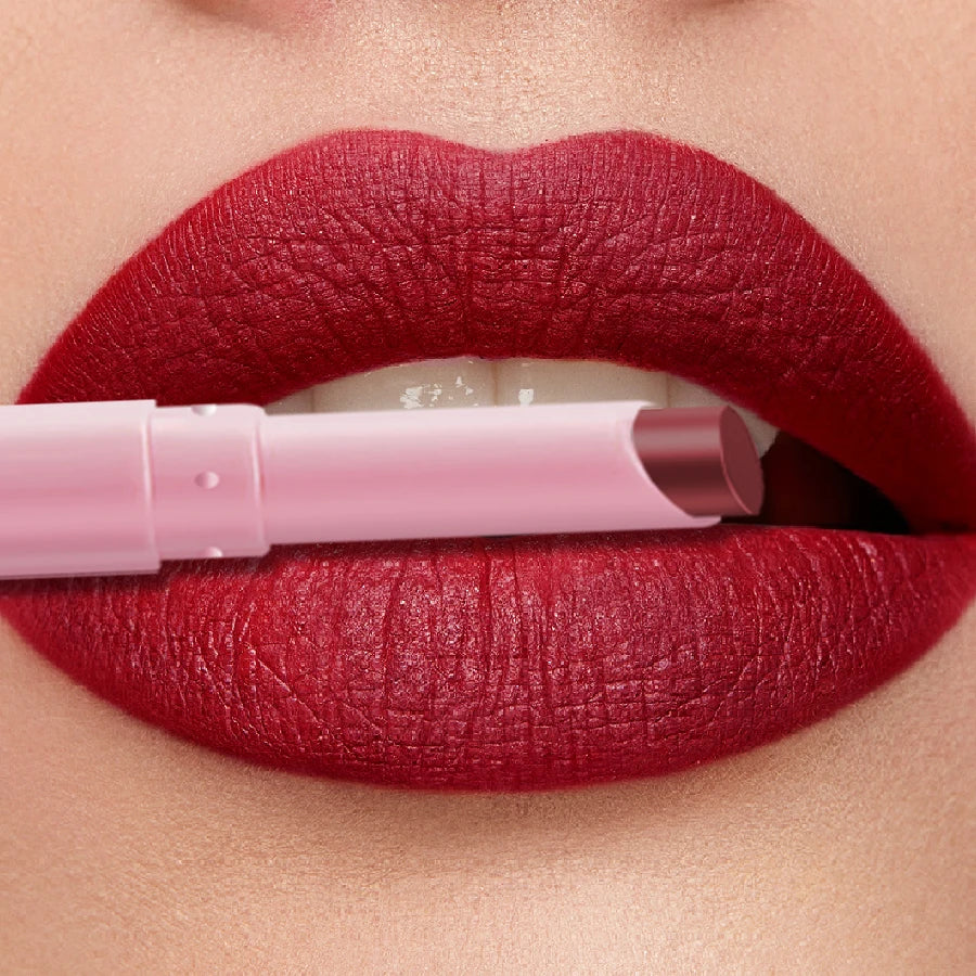 15-color Nude Red Lip Liner Pencil Brown Matte Smooth Waterproof Long Qme 12