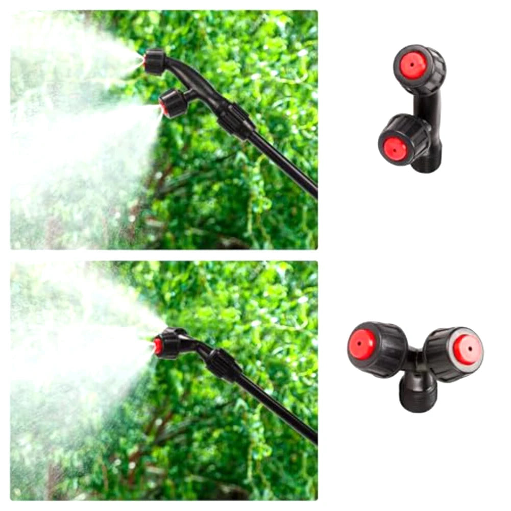 Manual Backpack Sprayer Household Small High Pressure Agriculture Spray With 3 Nozzles Backpack Garden Spray Garden Tools Qme