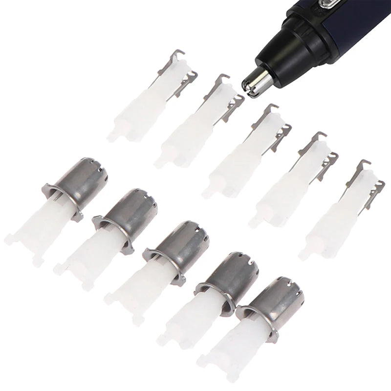 Nose Trimmer Heads Hair Cutter Replacement Head 3-in-1 Electric Qme