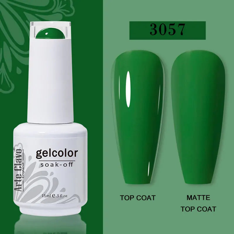 Arte Clavo Red Series Nail Polish Party Colors Gel Varnishes All