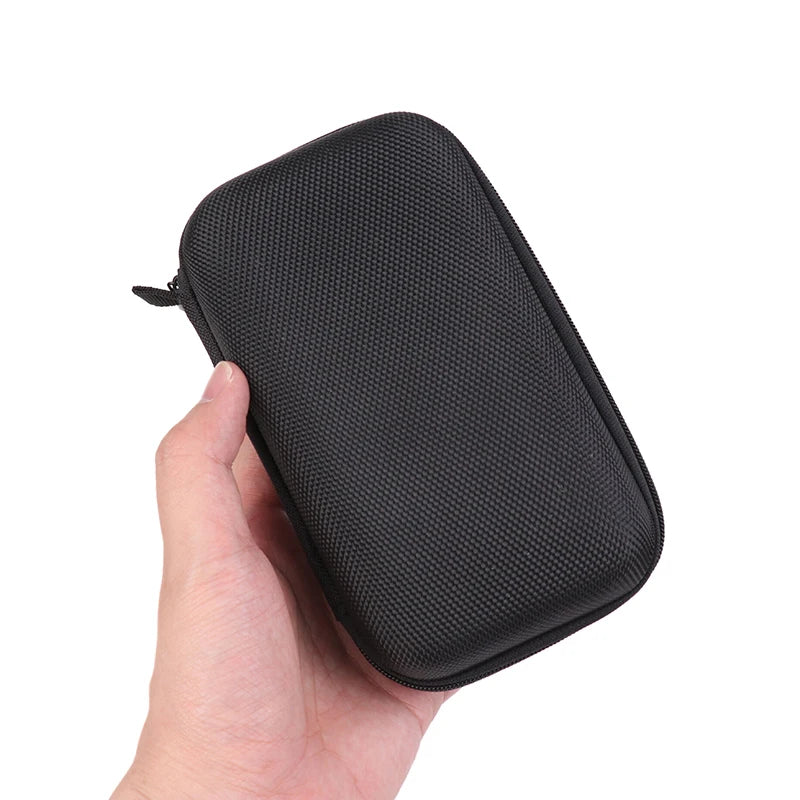 Storage Toolbag EVA Waterproof Hard Case Tool Box Mesh Pocket Qme