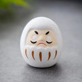 Ceramic Statue Daruma Tumbler Crafts Lucky Fortune Ornament Landscape Doll Fengshui Home Decor Gift Qme A2