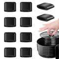 Air Fryer Rubber Bumpers 10pcs Protective Feet Covers Tabs Tips for Air Fryer Basket Heat Resistant Anti-Scratch Reusable Qme A