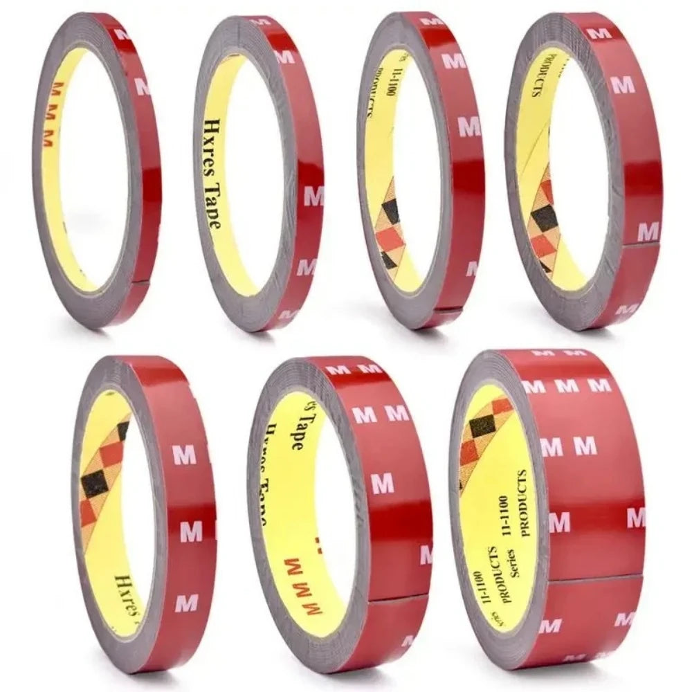 Extra Strong Double Sided Adhesive Tape Car Special Fixed Waterproof Sealing Tape Heat Resistant Acrylic Foam Adhesive Tape Qme