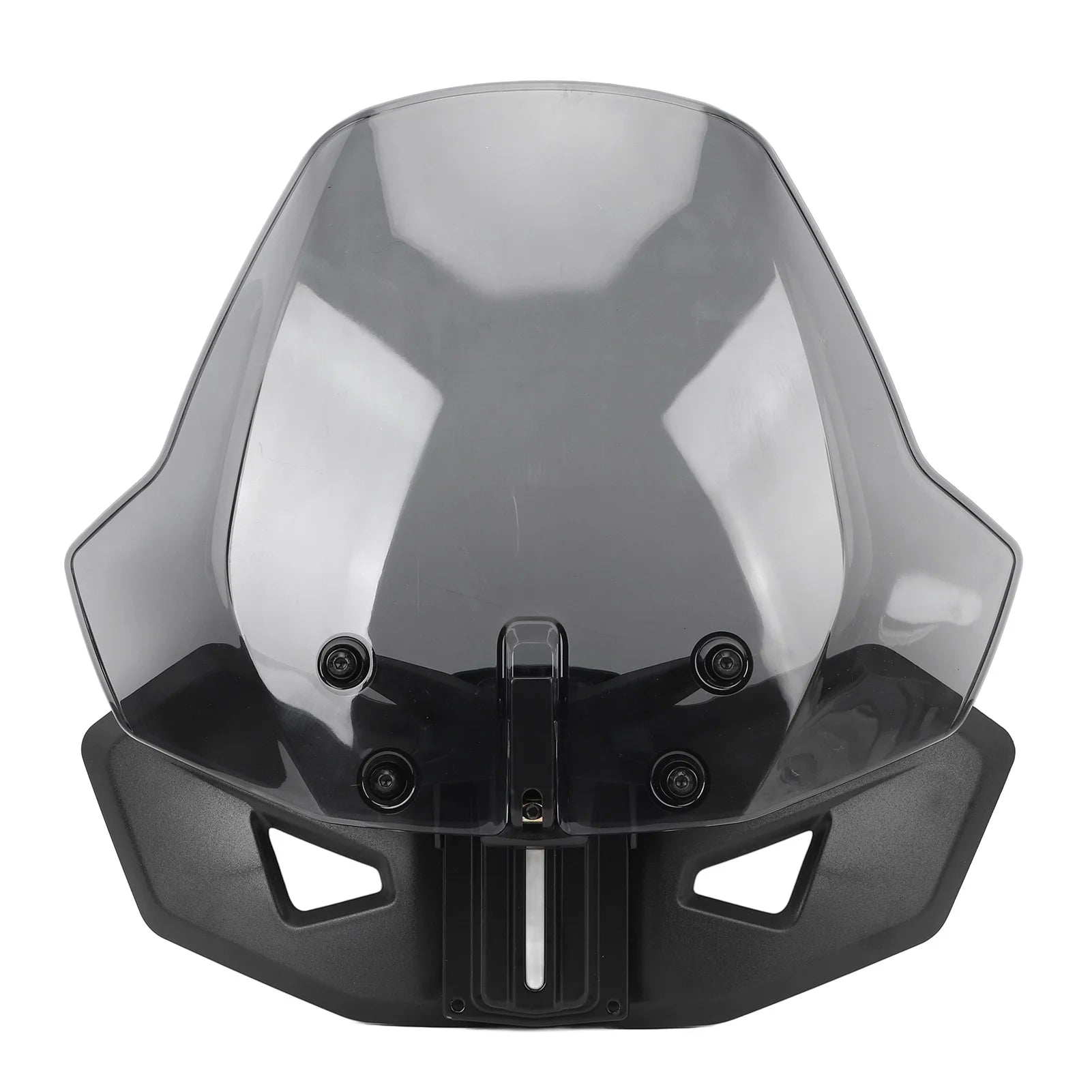 ATV UTV Adjustable Windshield 219401032 Aerodynamic Enhance Visibility Accessories Adjustable for Can Am Ryker 600 900 Sport Qme Grey