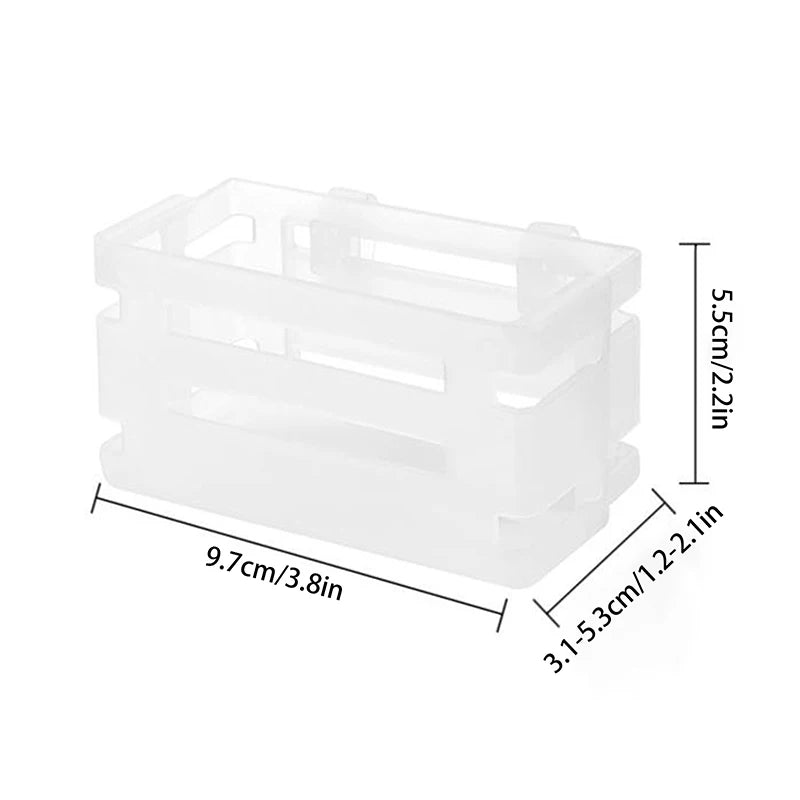 Door Telescopic Storage Box Cheese Slices Organize Case Snap Qme Default Title