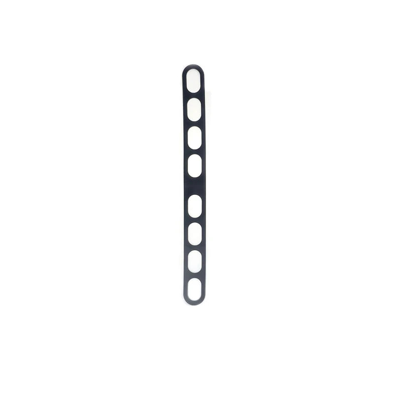 Reusable Silicone Lid Strap Universal Elastic Fixing Band for Pot & Lunch Box Lids Practical Outdoor Camping Tableware Accessory Qme black
