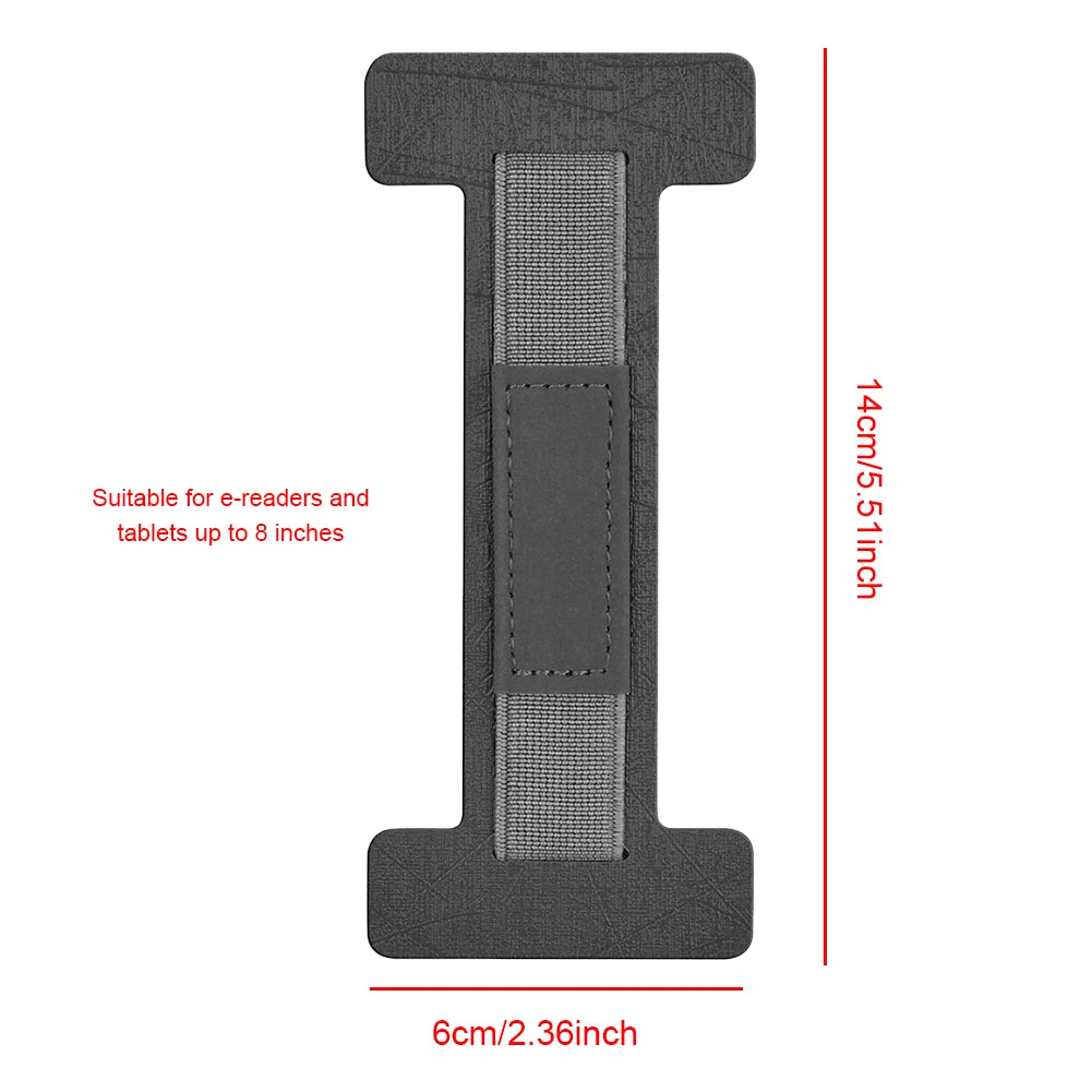 Anti Slip Finger Sling Band Handle Universal Tablet Grip Strap Hand Holder Tablet Handle Hand Holder for 6-8 Inch Kindle Tablet Qme