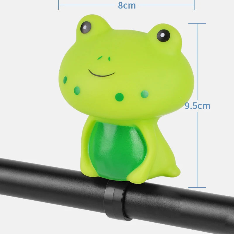 Cartoon Bike Horn Outdoor Squeeze Clearly Sound Bells Childrens Kid Qme C