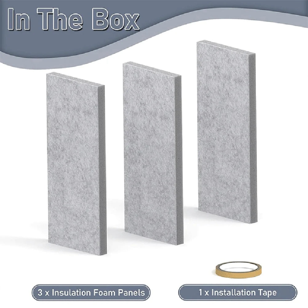 Adjustable Gray Foam Insulation Panels Window Seal Kit For Portable Air Conditioner Vent Gap Filler Home Cooling Accessories Qme