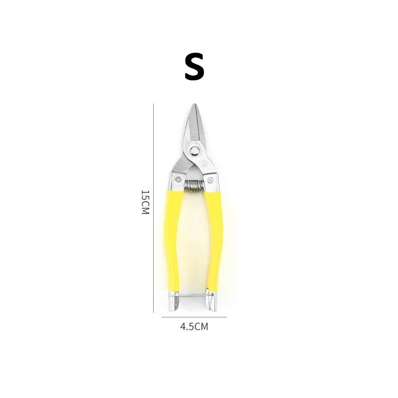 Gardening Scissor Hand Pruner Pruning Shears Trimming Scissors Qme S