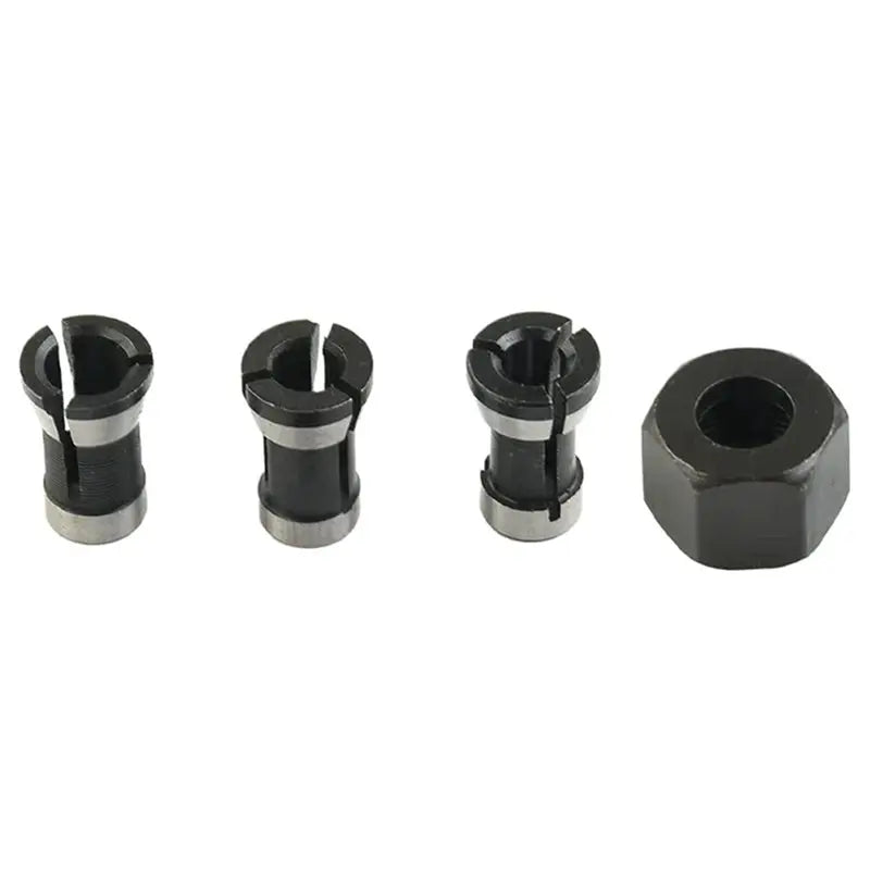 A02F-8Pcs 6Mm 8Mm 6.35Mm Electric Router Milling Cutter Collet Chuck M15 Screw Nut For Trimming Engraving Machines Qme
