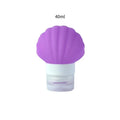 Silicone Travel Bottles Portable Leakproof Convenient Refillable Qme A3