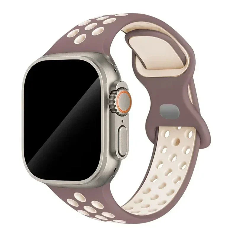 Silicone Strap Apple Watch Band Ultra 2 Sport Bracelet Iwatch Series