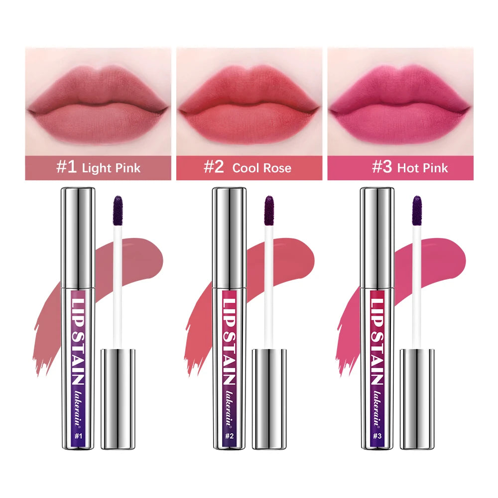 Peel-off Lip Stain Gloss Velvet Matte Easy Quick-drying Qme 01 02 03 7.5ml