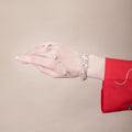 Chinese Retro Butterfly Bell Water Drop Ring Bracelet Bangle Court Antique Open Bracelet Women's Girlfriend Fairy Fashion Gift Qme small bell