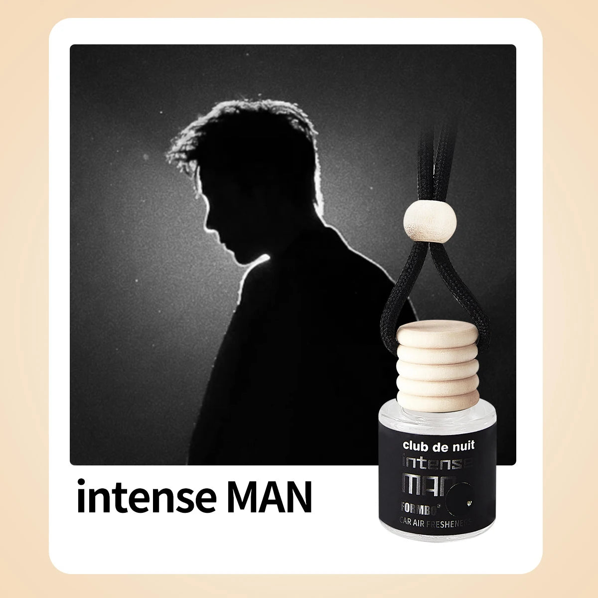 Car Fragrance Long-lasting Interior Accessories Fresh Air Suitable Qme intense MAN