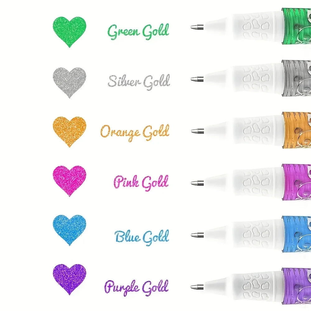 Mixed Temporary Tattoo Markers Washable Body Art Pens Rhinestone Qme