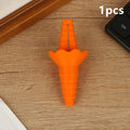 Bottle Emptying Reusable Liquid Transfer Connector No Waste Funnel Qme 1pcs Orange
