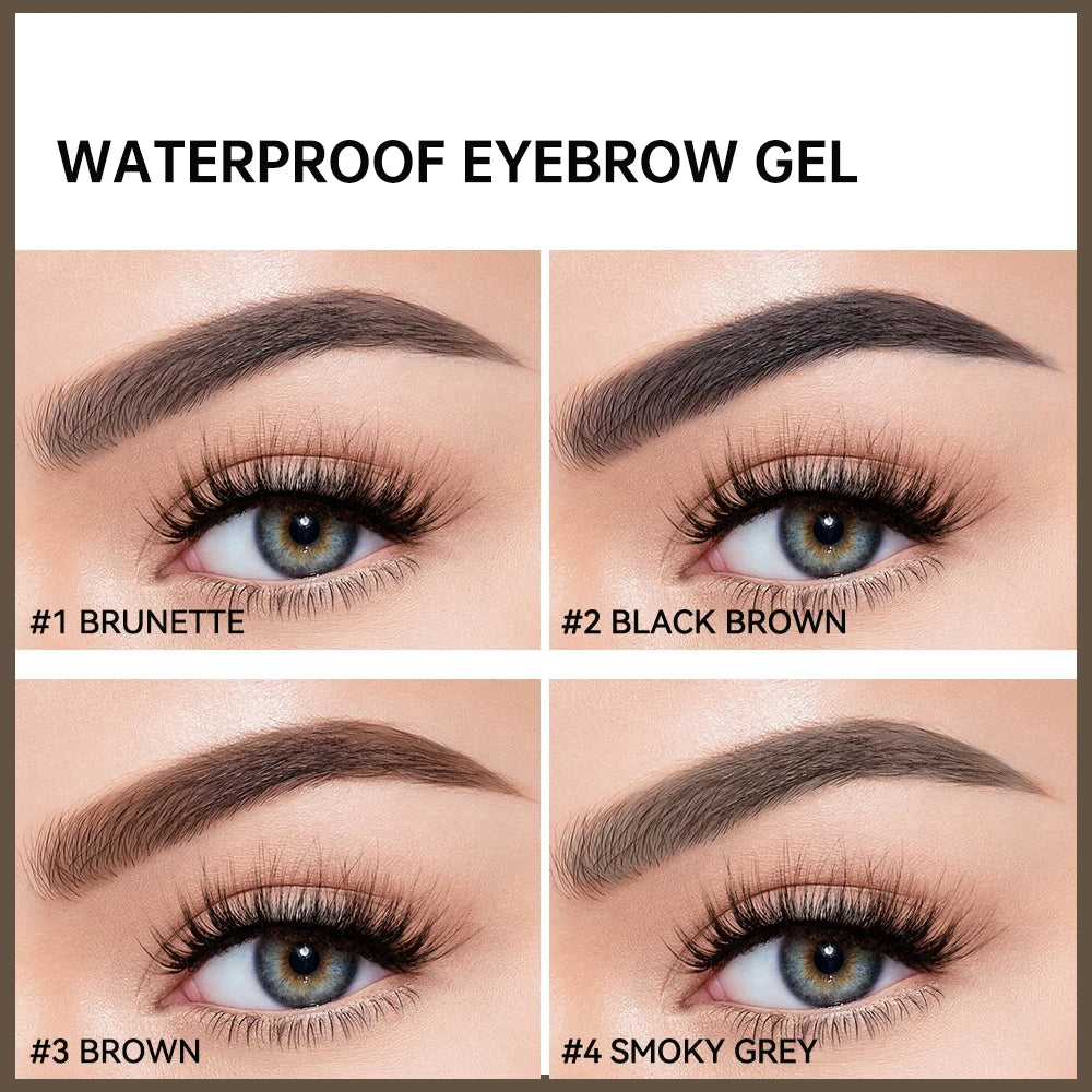 Waterproof Eyebrow Dyeing Gel Easy Eyebrows Long-lasting Qme