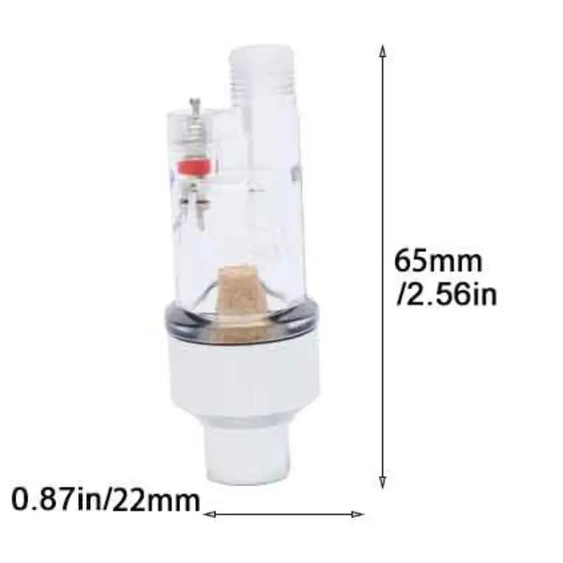 1Pc Mini Airbrush In-Line Filter System Airbrush Spray Effective Water Oil Separator Moisture Trap For Smooth Airbrush Painting. Qme 1PC