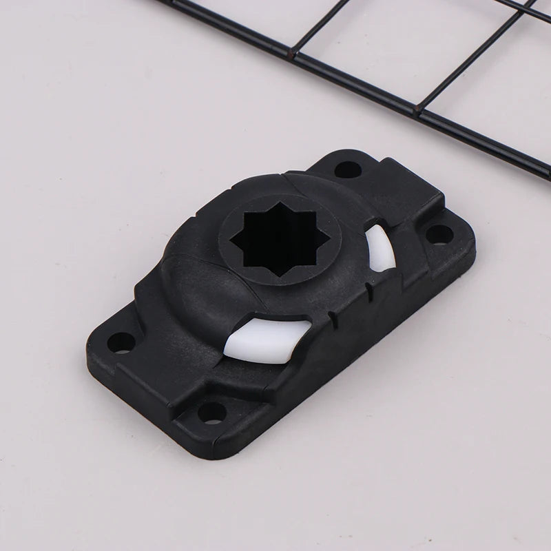 Inflatable Kayak Rod Holder 4 Screws Navigation Mount Base Boat Canoe Qme