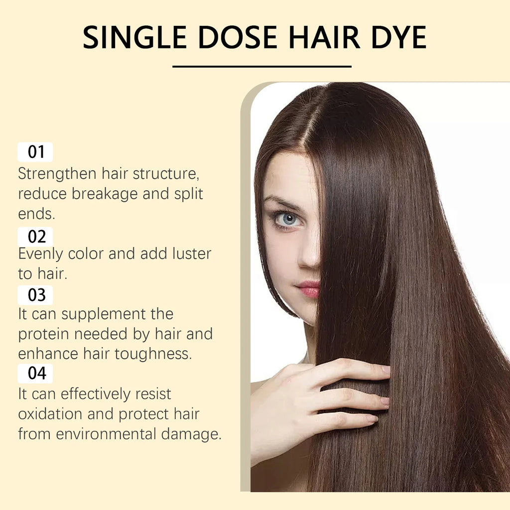 Black Hair Shampoo 5 Mins Fast Become Black Hair Dye Reduce Scalp Stimulate Nourish Roots Remove White Hair Natural Hair Care Qme