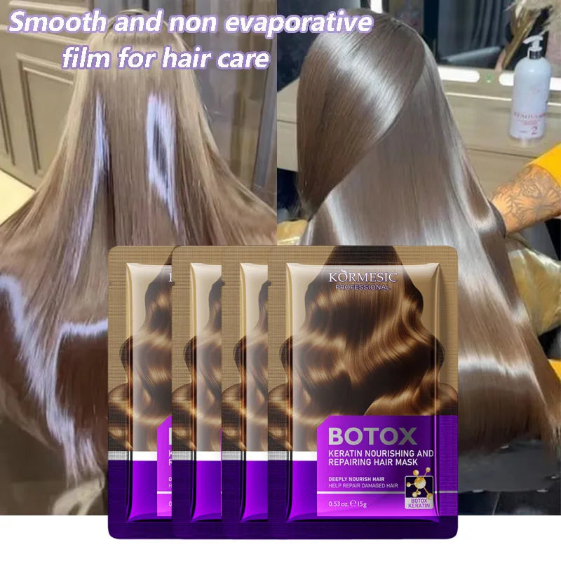 Magical Keratin Hair Mask 5 Seconds Repair Damaged Frizzy Hair Soft Smooth Shiny Nutrition Deep Moisturize Nourishing Hair Care Qme