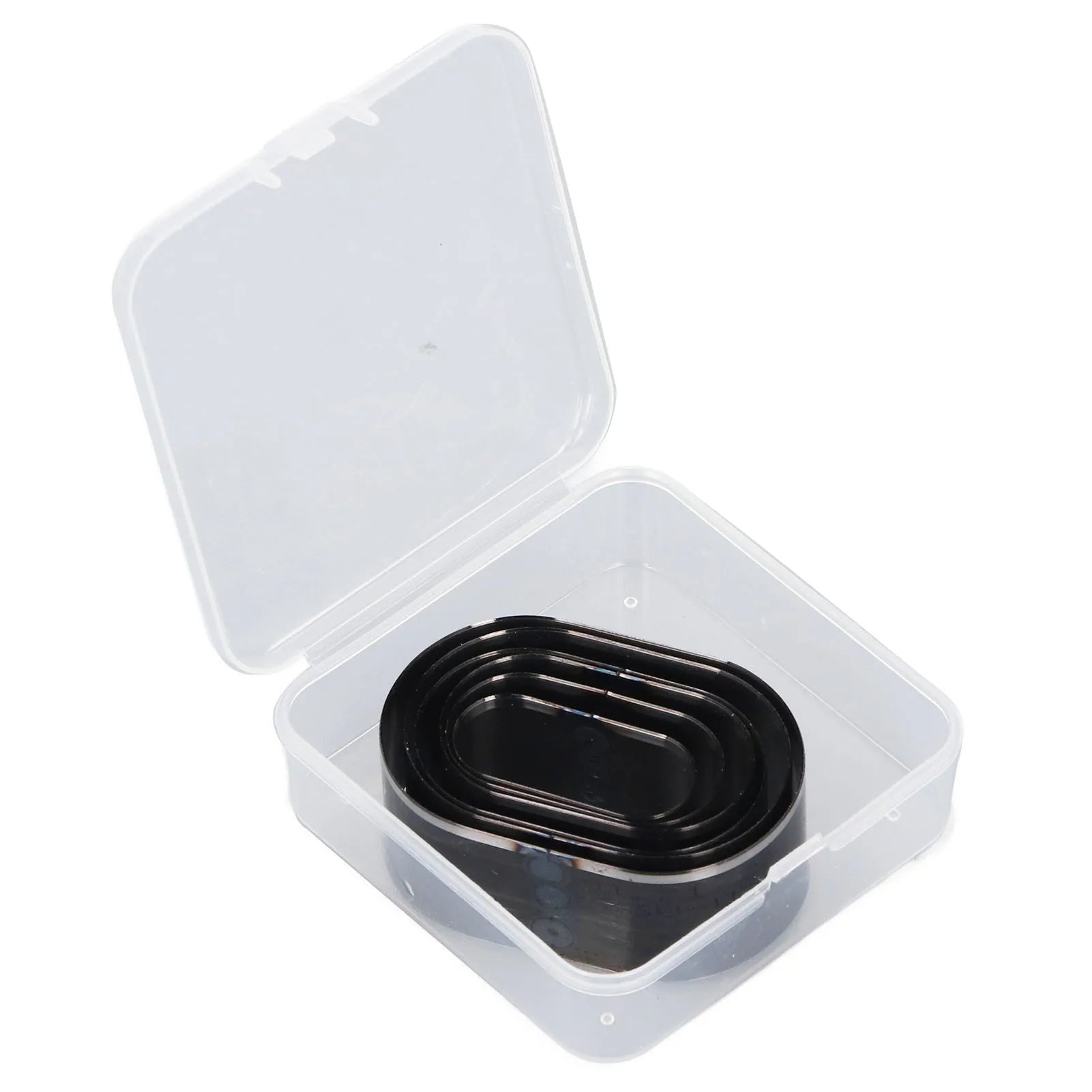 6Pcs Leather Cutting 35/40/45/50/55/60mm Die Leather Stencil Cutter Mold Hollow Hole Punch Set Paper Leather Craft Tools Qme 6PCS