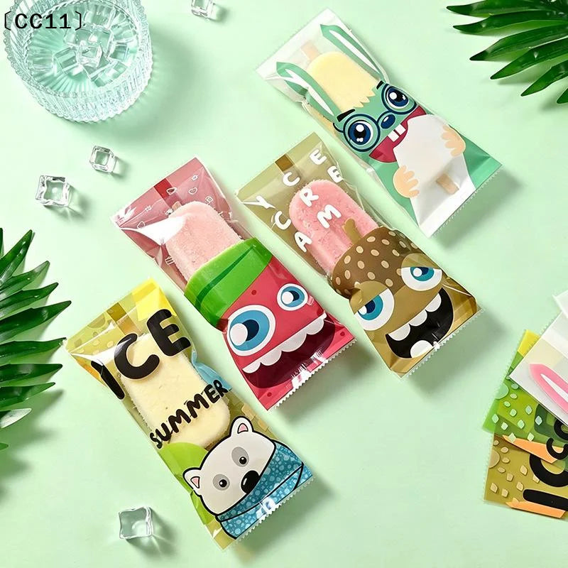 Ice Cream Packaging Bag Homemade Popsicle Disposable Plastic Qme
